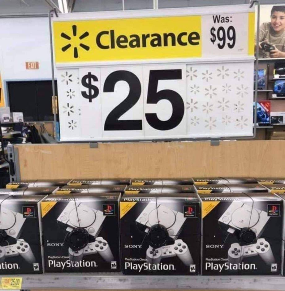 Playstation Classics Spotted at Wal-Mart for $25
