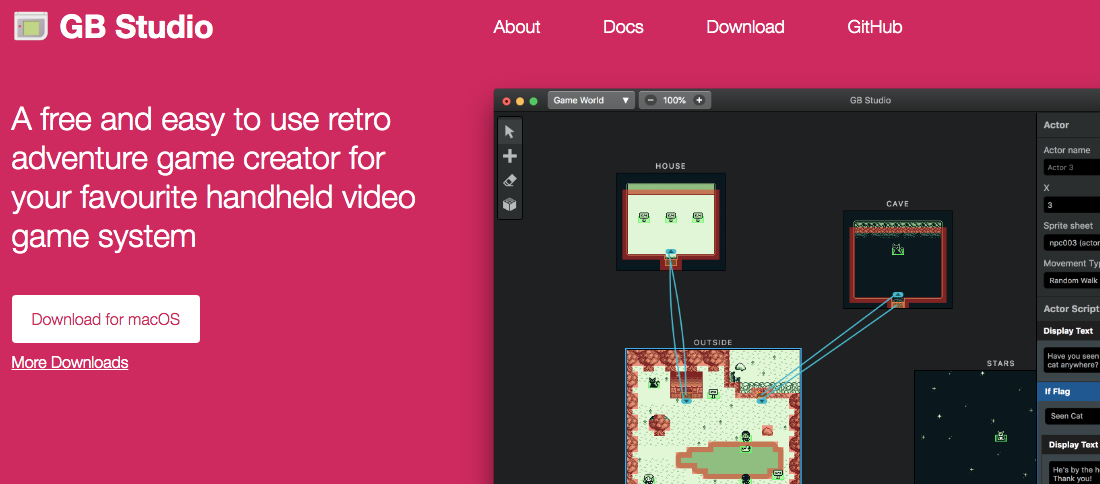 GB Studio Lets YOU create Gameboy Games For Free