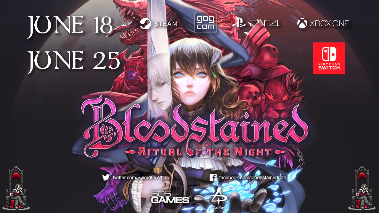 Bloodstained: Ritual of the Night – June Release Date