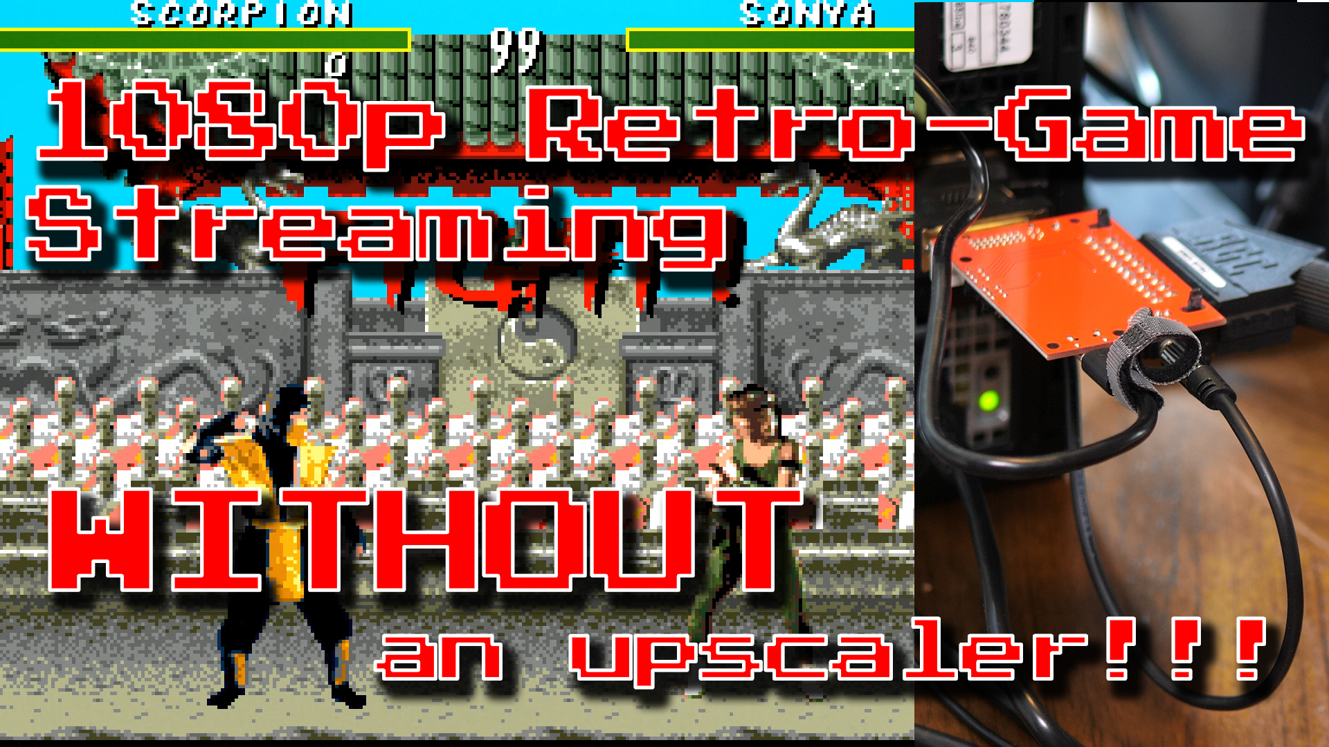 1080p Retro Streaming WITHOUT an Upscaler!
