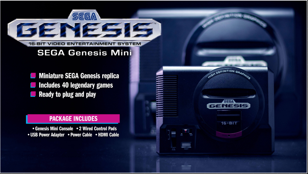 Sega Announces Final Genesis Classic Game List