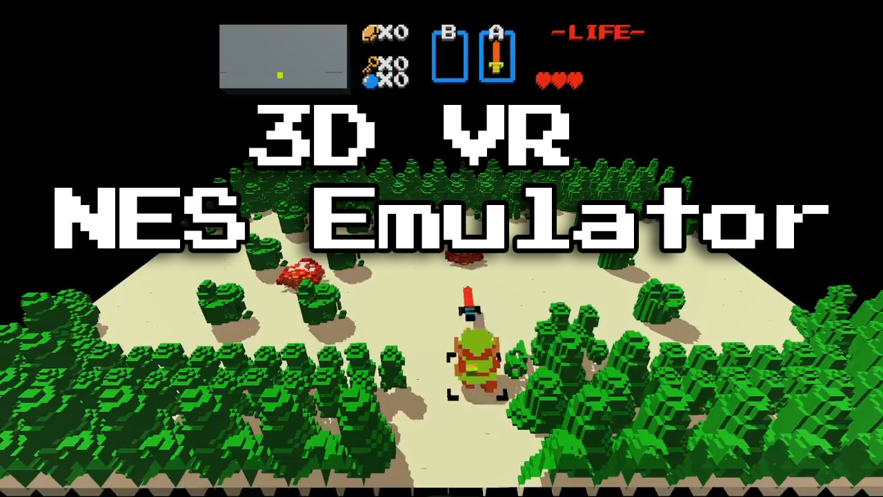 VR NES Emulator 3dSenVR