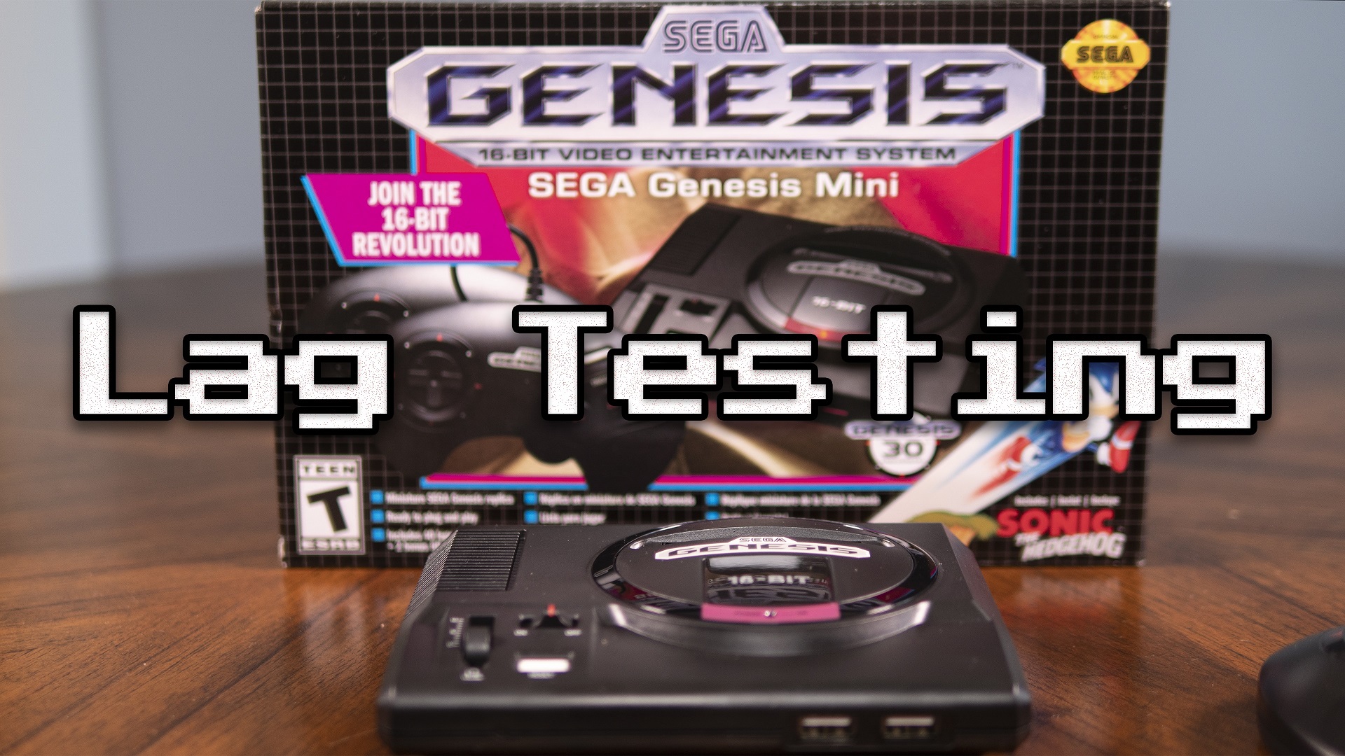 Genesis Mini Lag Testing