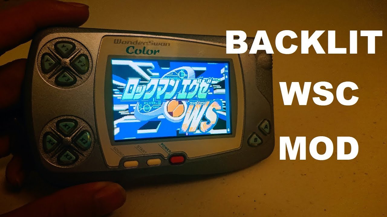 Wonderswan Backlight Mod Installation and Review