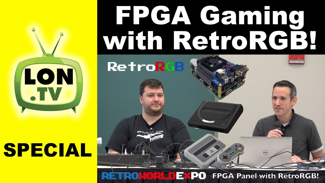 FPGA Panel with Lon.tv