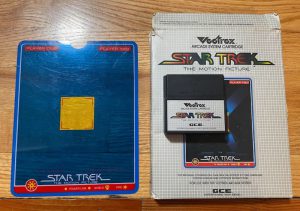 Star Trek the Motion Picture for Vectrex, with box, cartridge, and overlay